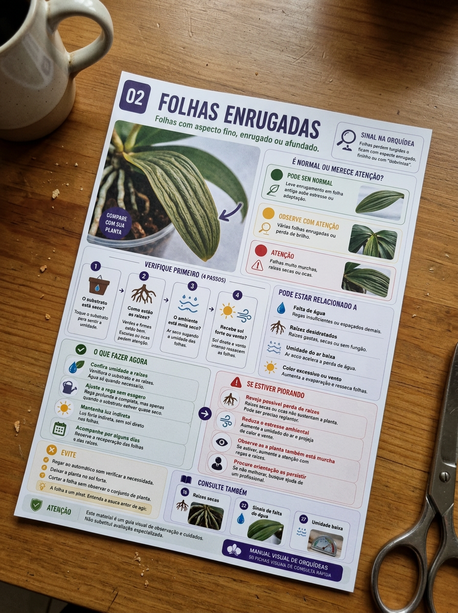 Ficha impressa sobre uma mesa de madeira